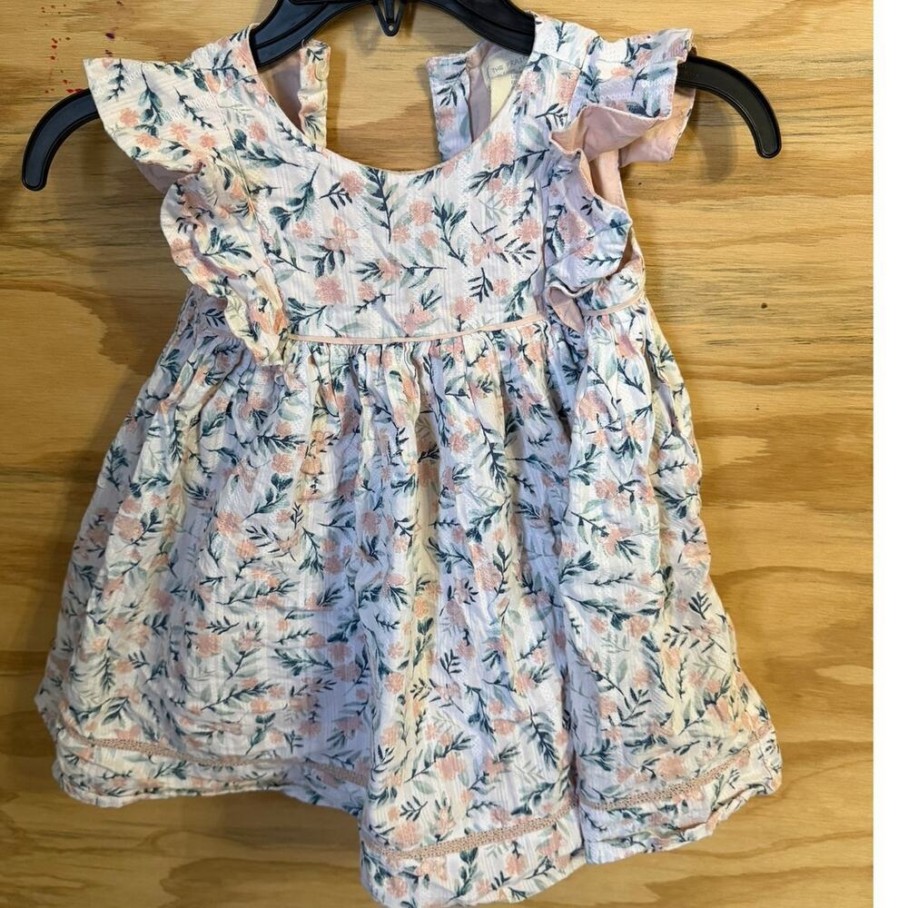 Toddler The Prairie Rachel Ashwell Dress Floral 4‎ Tea Party Garden